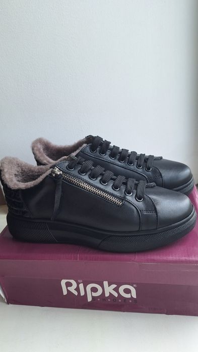 Зимові кросівки натуральна шкіра на хутрі Туреччина