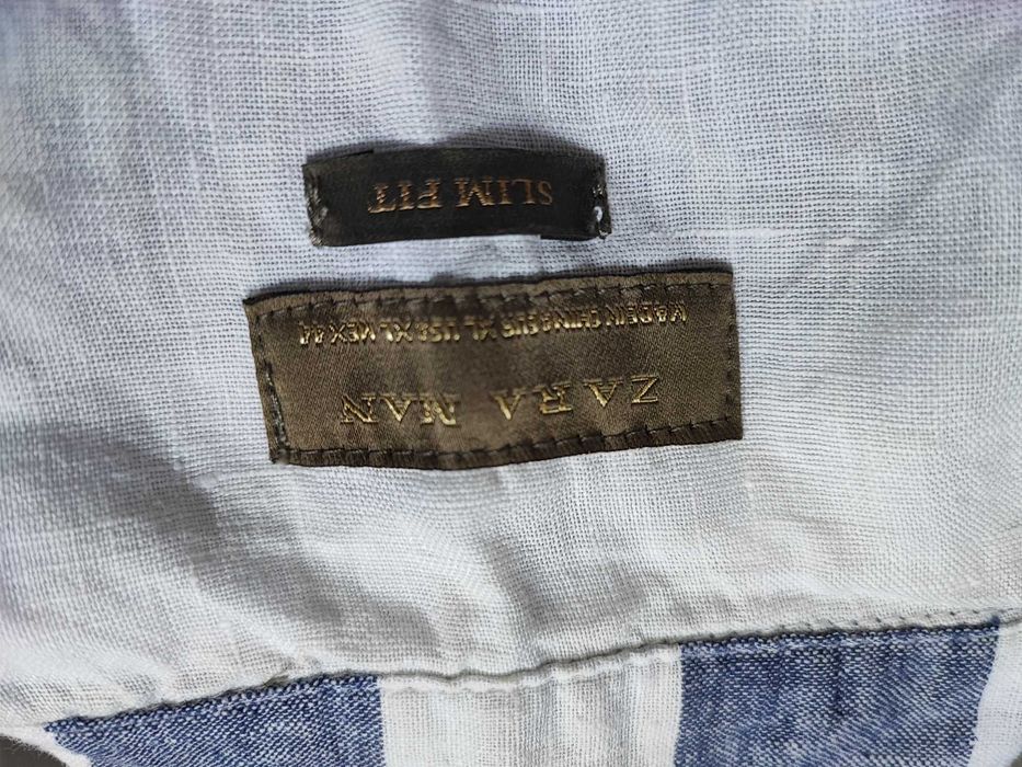 Худи - Рубашка Zara Man L з капюшоном хлопкова