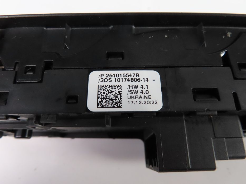 Interruptor / Botão Vidros Renault Captur Ii Ref: 254015547R