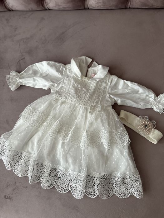 Сукня з мереживом на дівчинку