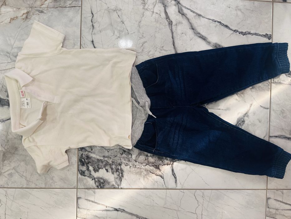 Джинси + футболка на хлопчика