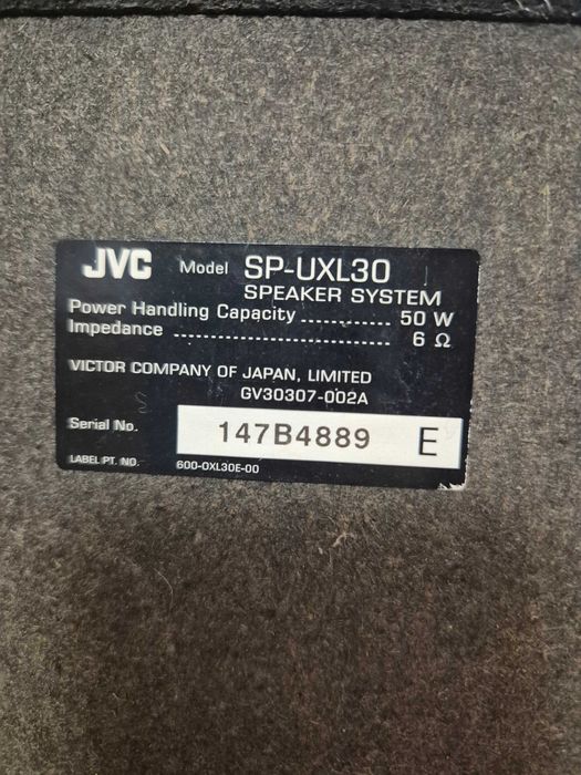 Kolumny JVC sp-uxl 30