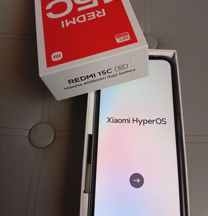 Xiaomi Redmi 15C 5G 8/128GB 120Hz 6000mAh Jak Nowy !