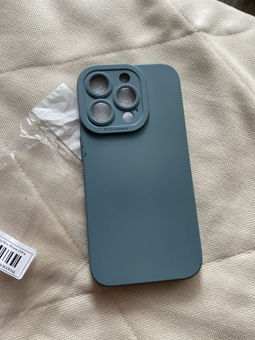 Чехол на iPhone 15 Pro granny grey на айфон 15 про