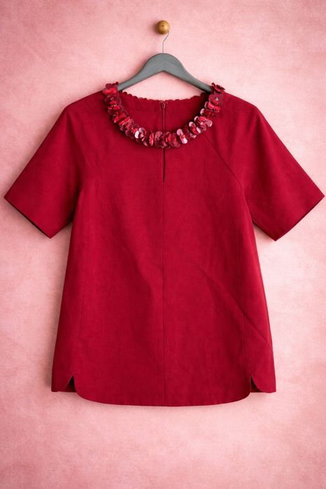 Bluzka bordo Max Mara