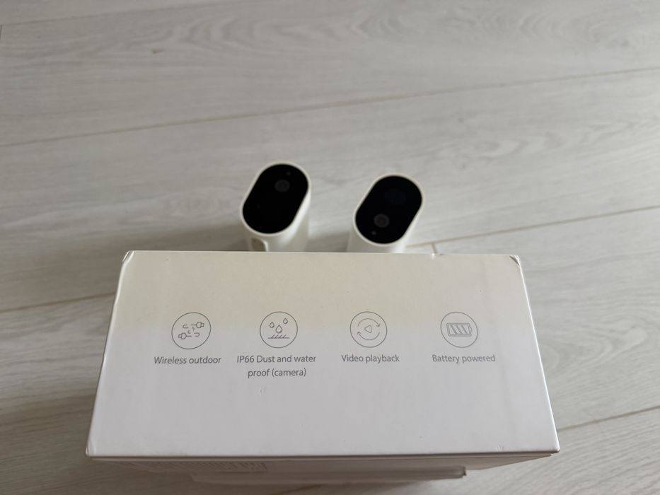 Комплект бездротових Wi-Fi камер відеоспостереження Xiaomi IMILAB EC2 (Хаб + 2 камери)