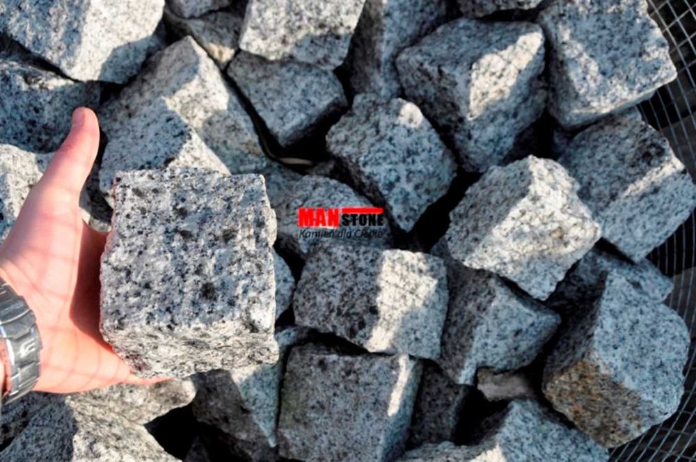 Kostka granitowa szara