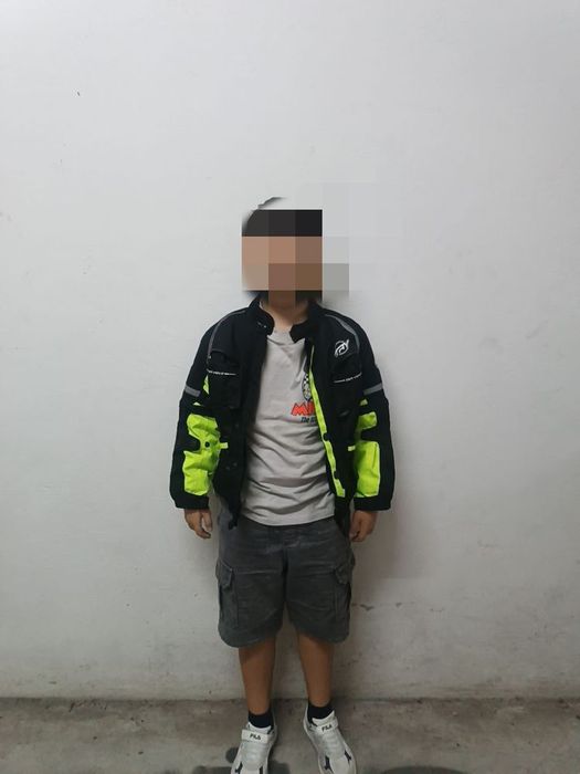 Casaco criança para moto