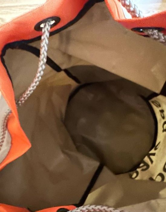 Сумка рюкзак міський коричневий