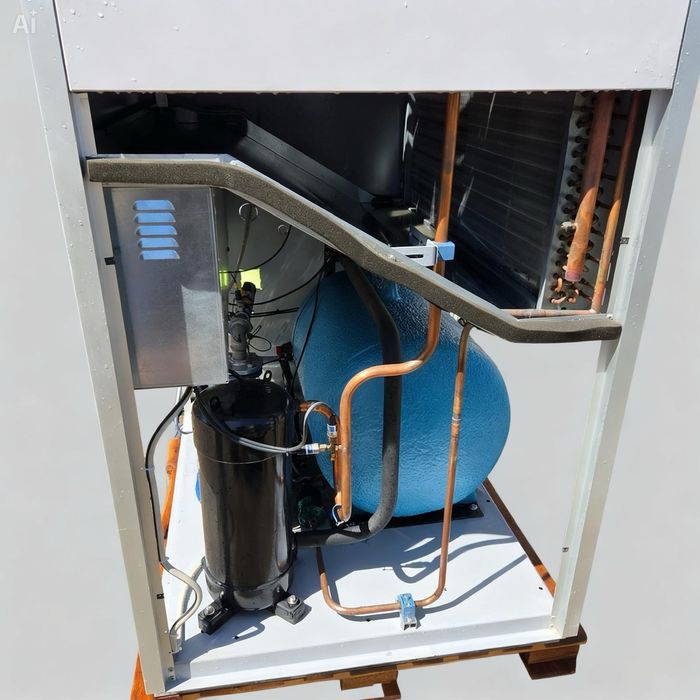 Chiller 35 kW gotowy do pracy