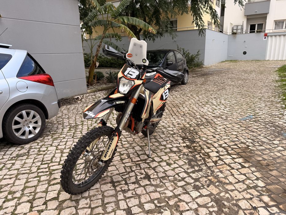 KTM 500 EXC 2017 – Impecável | 100h | Muitos Extras | Pronta a Andar