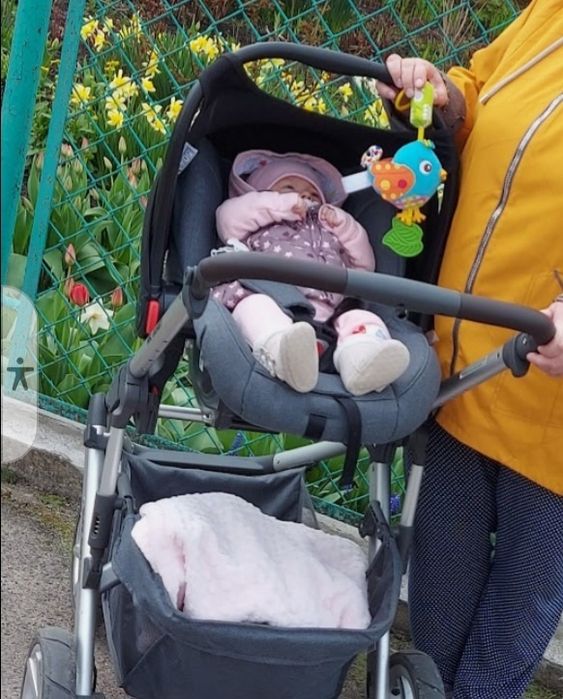 Терміново самовивіз  коляска дитяча 3 в1  Abs design.Можливий продаж о