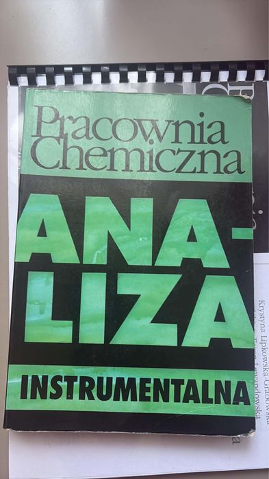 Pracownia chemiczna Analiza instrumentalna