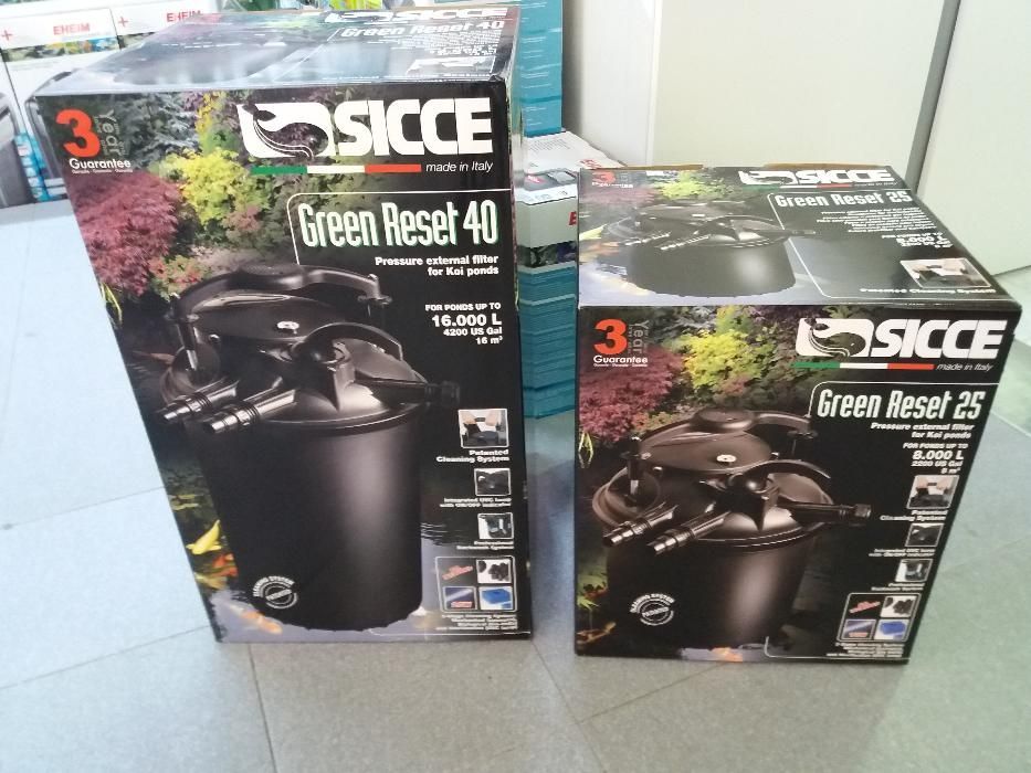 Filtro para lago sicce novo 16000 lt com uv