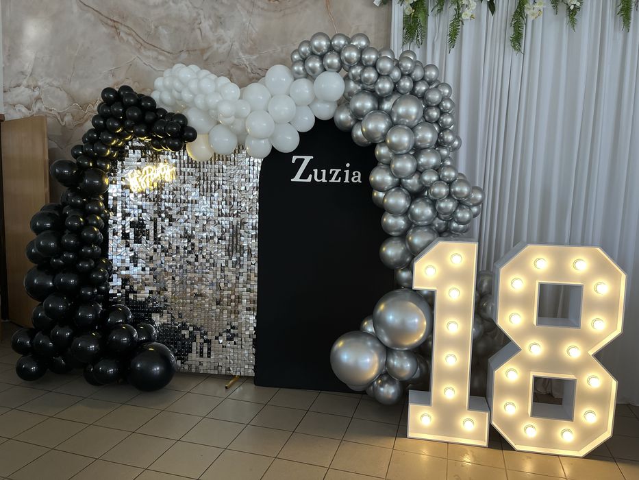 Dekoracje, balony, kwiaty, dekoratorka ślubna