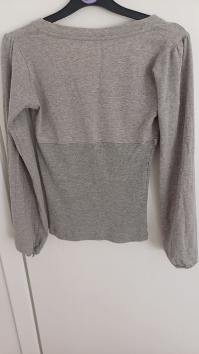 Camisola cinza decotada - S/M