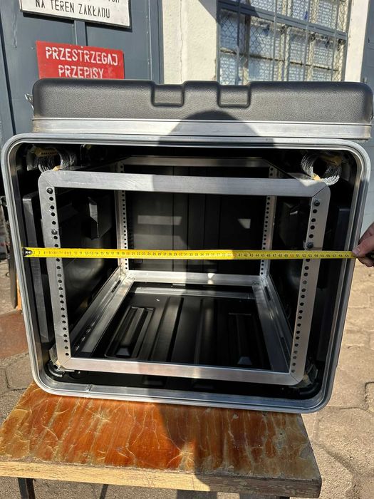 SKB Shock Rack 8U 2x szyna 50cm  19 cali  case skrzynia FAKTURA