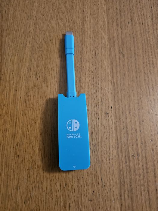 Adapter, konwenter prosto z konsoli nintendo switch na telewizor