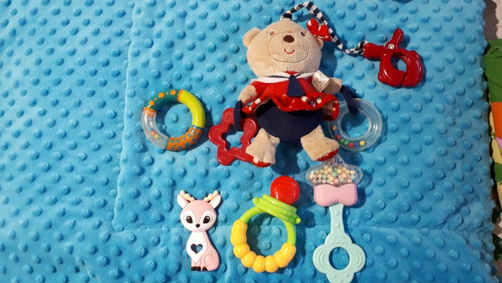 Zestaw zabawek niemowlę 3M+ 6M+