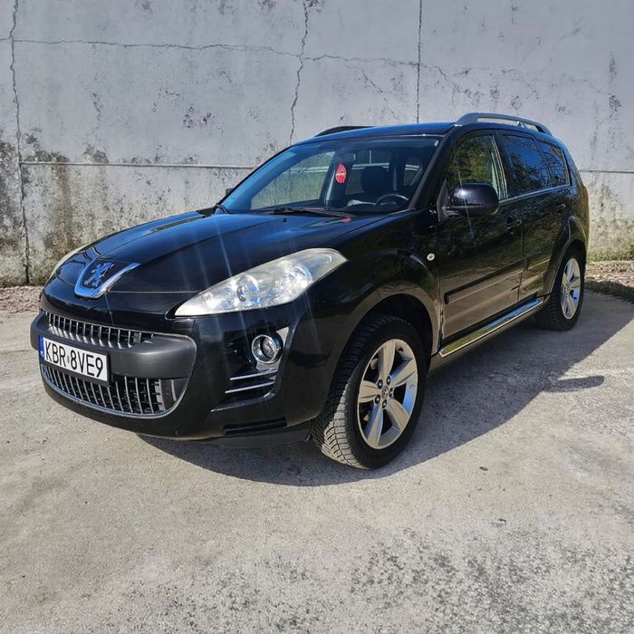 Peugeot 4007 2.2 HDI, Hak, 4x4, Manual, 7 osób, serwisowany