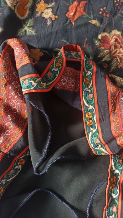 Desigual bluzka kolorowa tiulowa 38