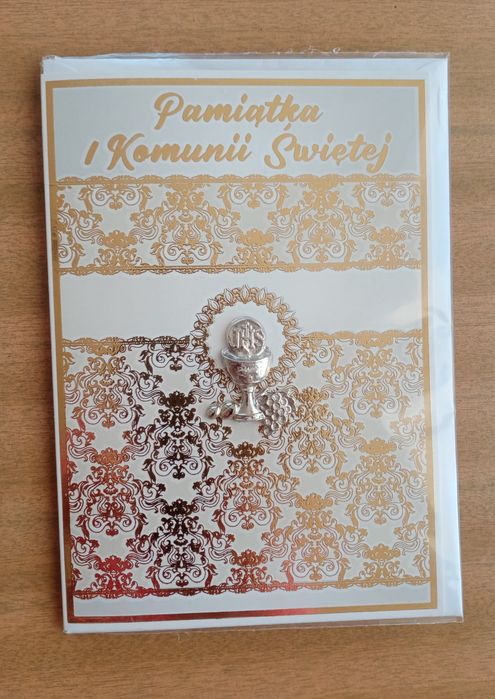Pamiątka pierwszej komunii Świętej.