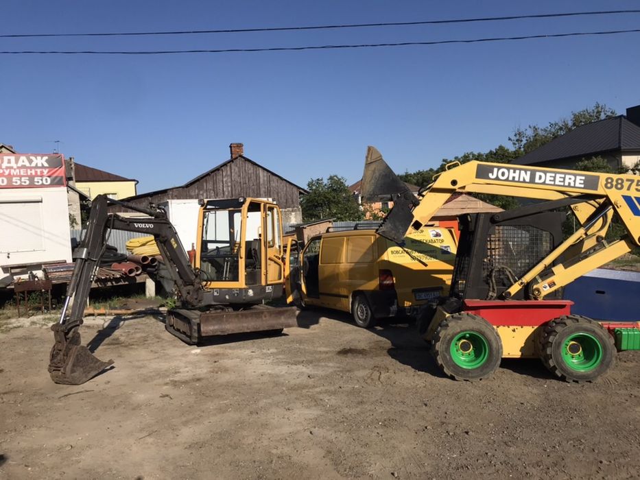 Мініекскаватор мінік  (ЯМОБУР) ПДВ Гідромолот Послуги спецтехніки, фото 5