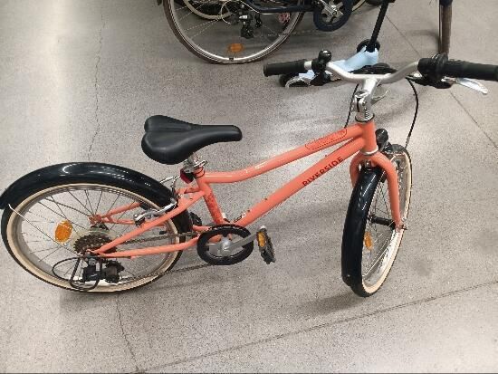 Bicicleta de Trekking Criança 6-9 Anos RIVERSIDE 500 20 Polegadas