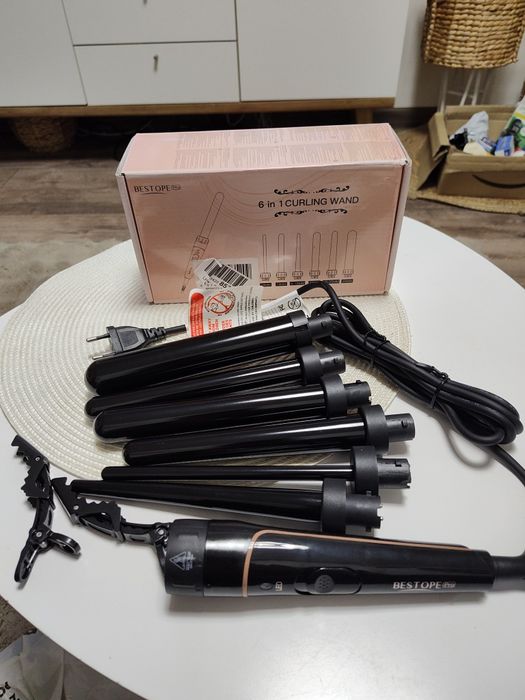 zestaw lokówek Bestope Pro 6 w 1.