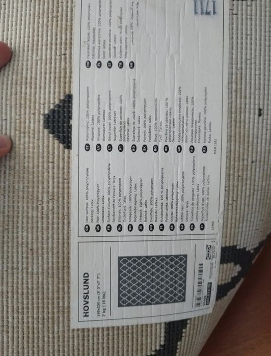 Tapete IKEA Hovslund