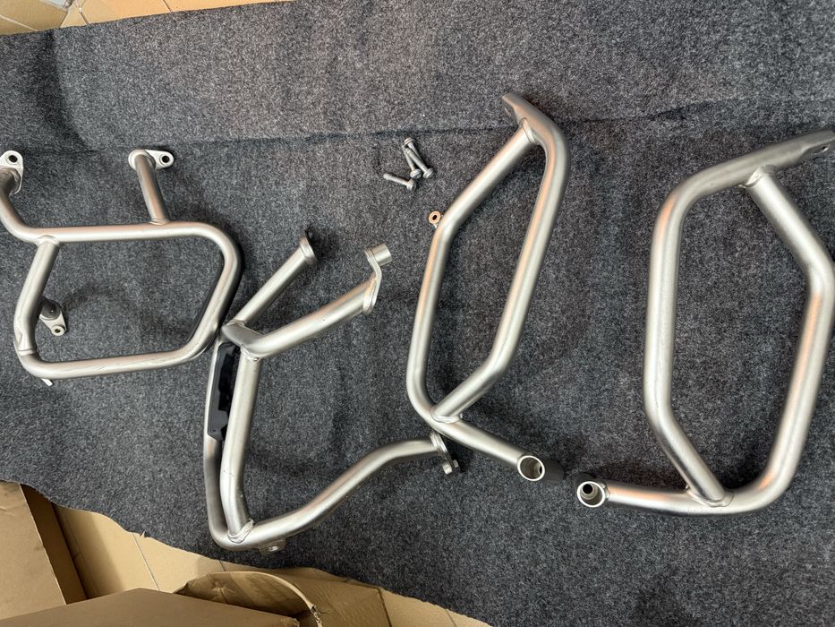 Conjunto crash bar bmw 1250 adventure