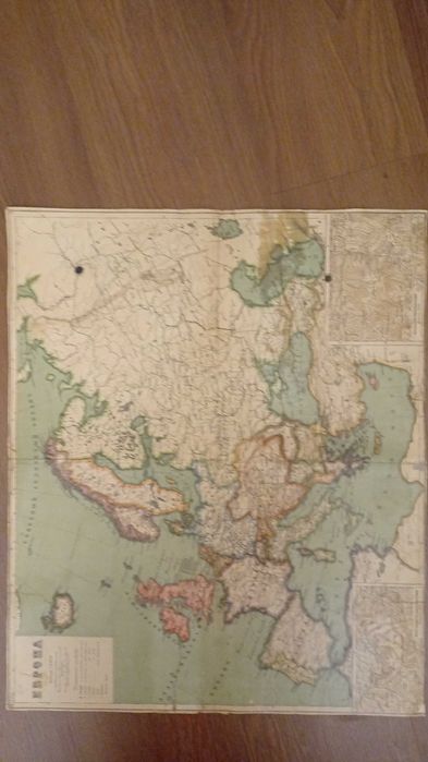 Продам старинную карту