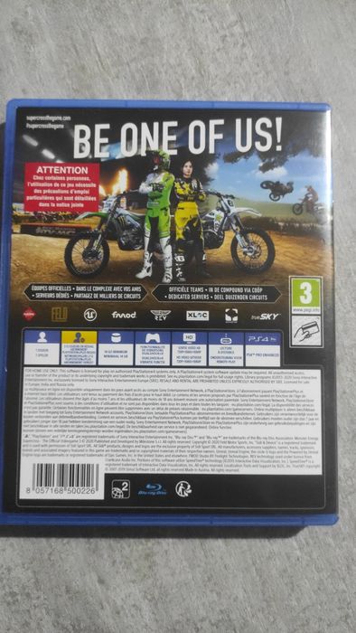 Jogos PS4 Monster Energy Supercross 3
