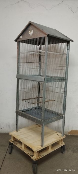 Gaiola de viveiro. 1,63x61x49. EM LOULÉ. Valor não negociável.