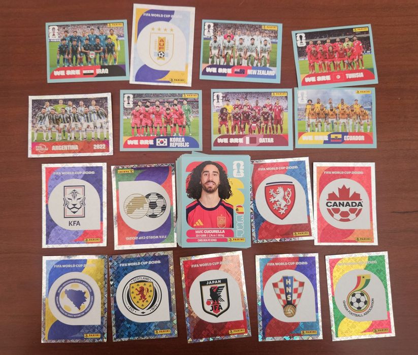 Lote +150 Cromos Mundial 2026 Panini