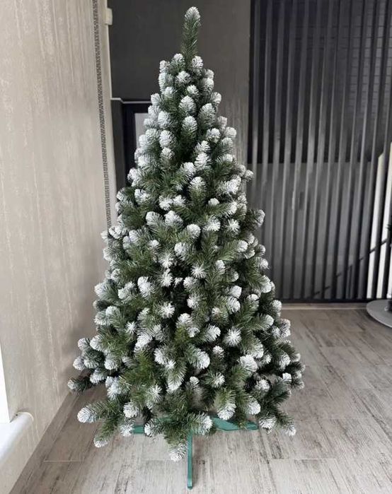 Ялинка штучна Снігова королева Карпатська лита преміум голуба сосна