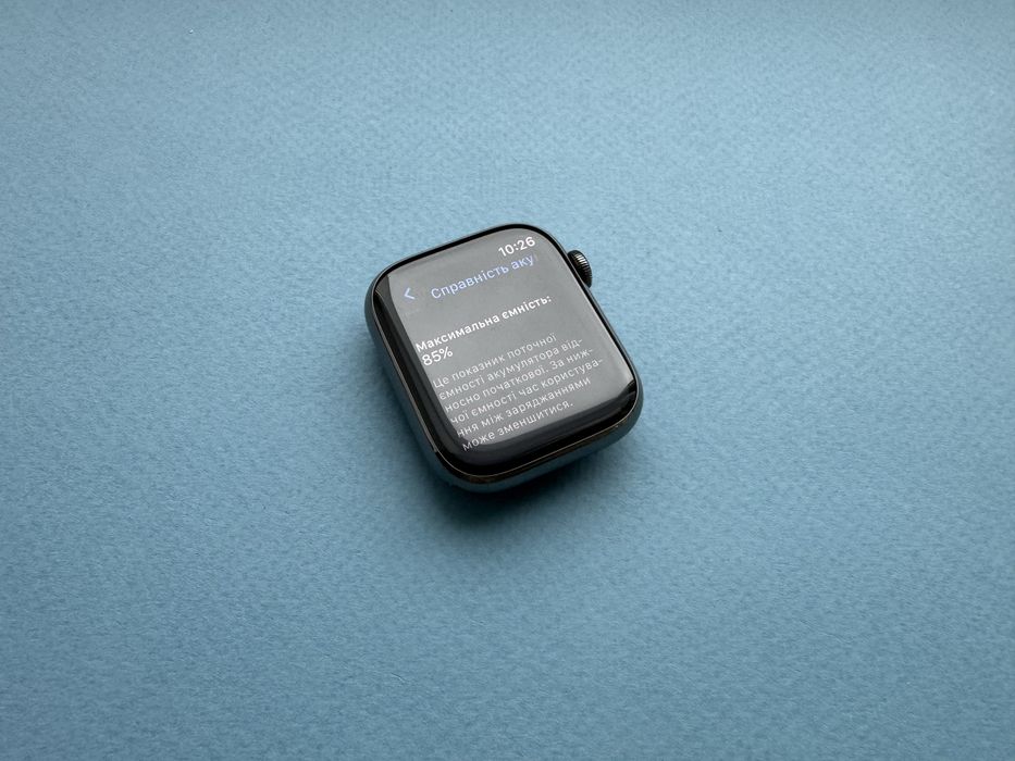 Apple Watch Series 8 Stainless Steel Graphite 45mm Дефект Динаміку