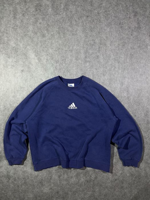 vintage adidas світшот худі централ лого адідас зіпка кофта