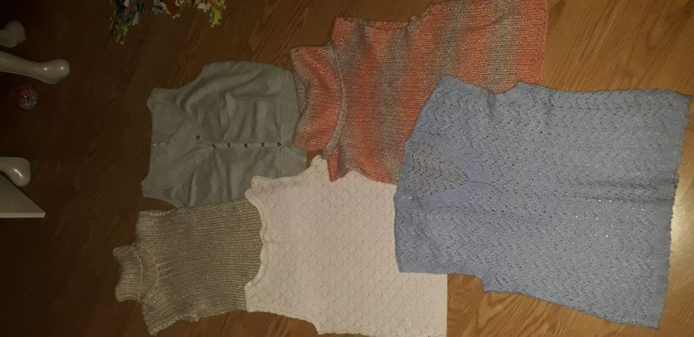 Sweterki kamizelki 36-38