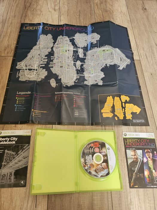 GTA Grand Theft Auto Liberty City XBox 360