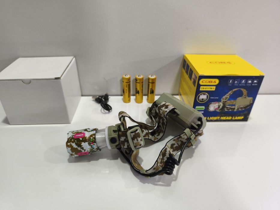 Lanterna Led de Cabeça - Led Laser