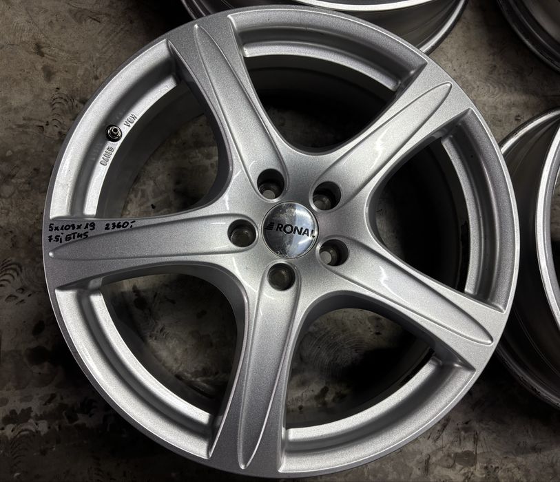 Felgi aluminiowe 5x108x19 7.5J ET45 VOLVO FORD CITROEN PEUGEOT