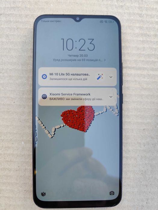 Телефон Xiaomi MI 10 Lite 5g 6/64