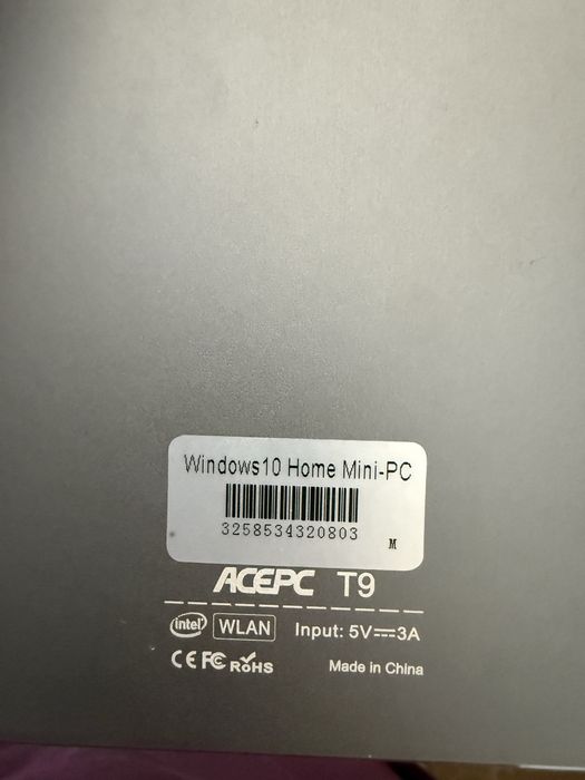 Vendo Mini PC AcePC T9 – 4GB RAM | SSD 30GB