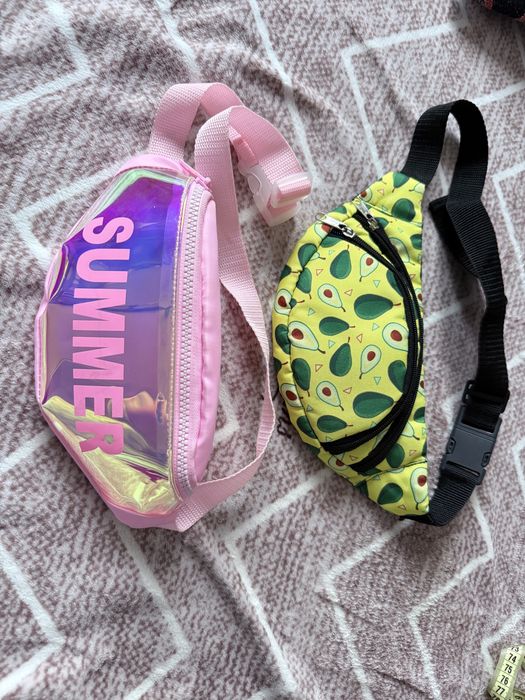 Сумка на пояс, бананка