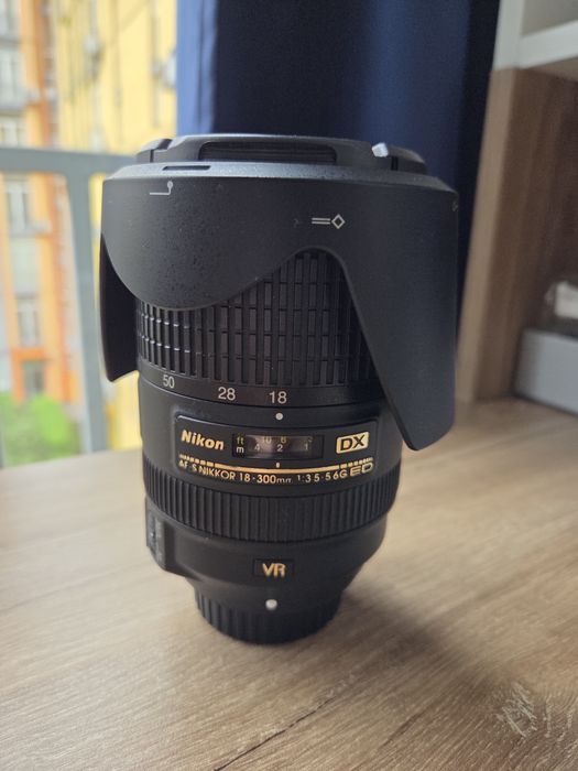 nikon dx vr 18 300 - купить фототехнику, видеоаппаратуру - Цена на