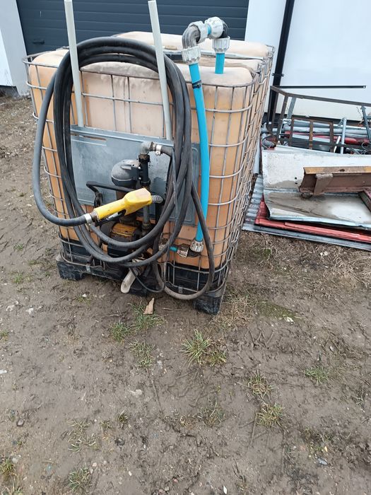 Dystrybutor paliwa zbiornik mauser