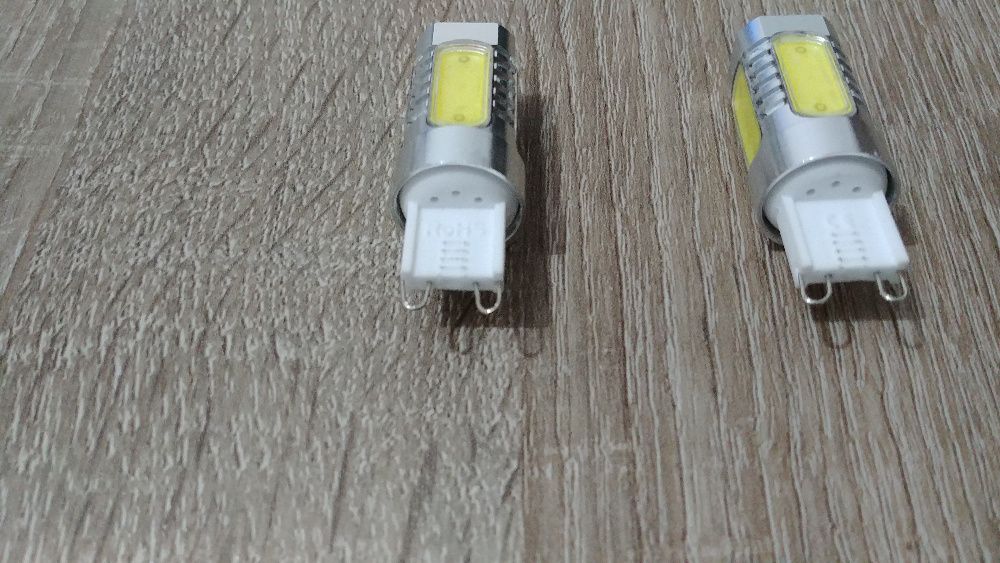 Lampadas Mudder 5.5W G9 COB LED AC 86V-365V 360 graus (2 unidades)