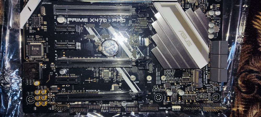 Материнская плата X470 +процессор