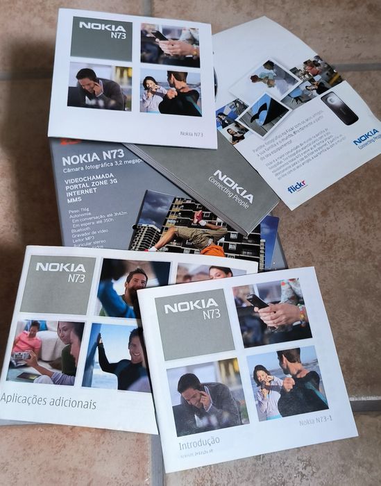 Telemóveis: NOKIA 7110 / Sony Ericsson T630 / NOKIA N73 / hTC WildFire